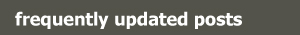 Frequently Updated Posts